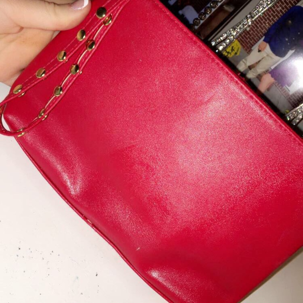 Red Makeup Bag